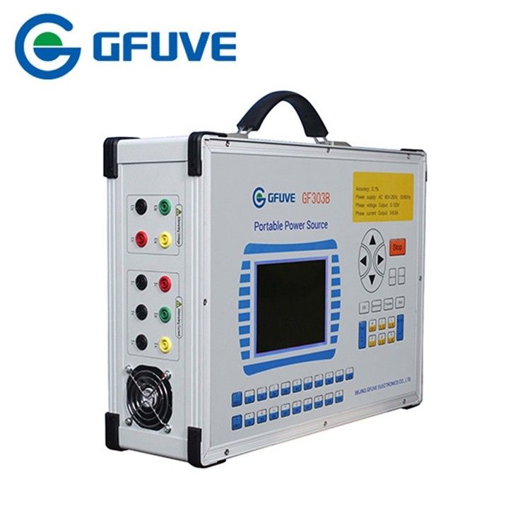 6.8kg High Accuracy 3 Phase Ac Electrical Power Calibrator For Protection Relay Device