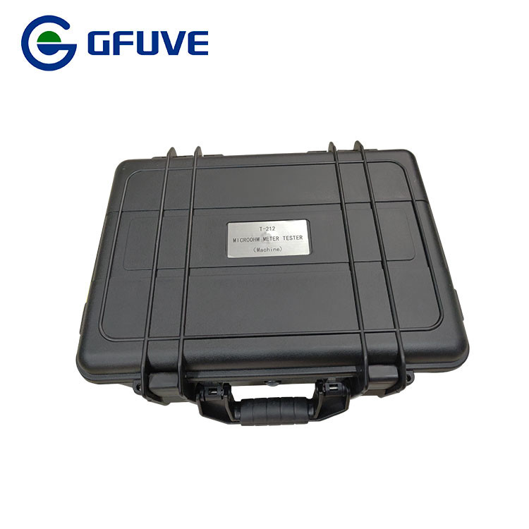 Micro Ohm Contact Resistance Test Set Circuit Breaker Test Equipment With Printer